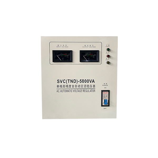 5KVA स्वचालित वोल्टेज स्टेबलाइजर 220V एकल चरण एसी पावर स्टेबलाइजर TND ((SVC) -5000VA