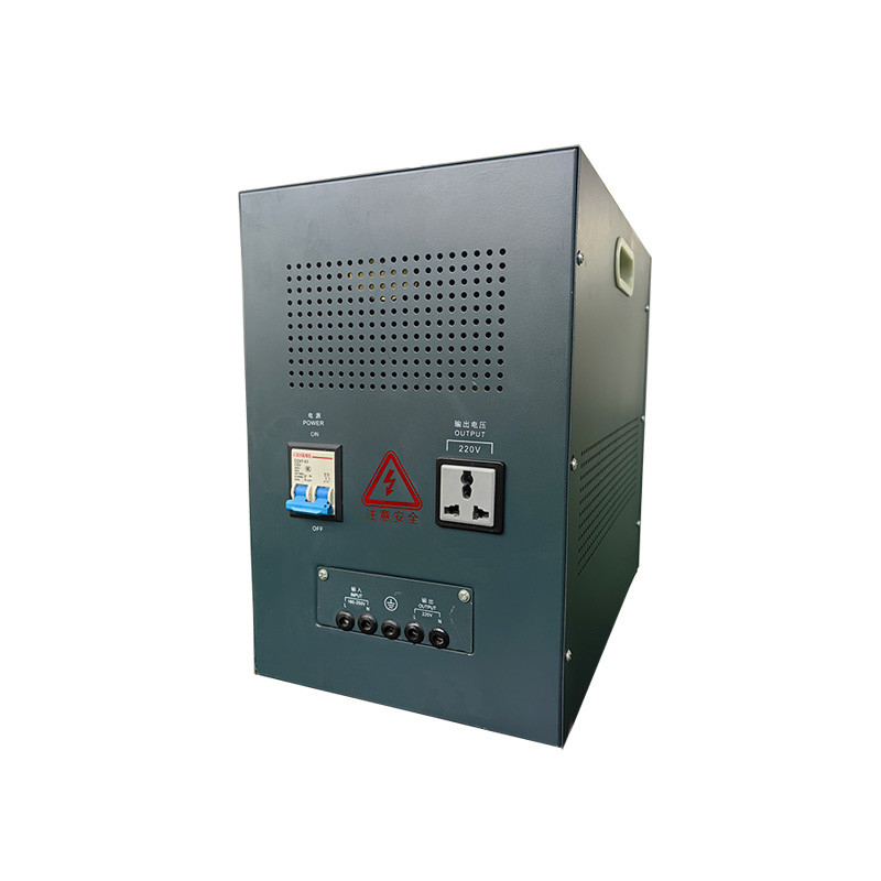 उच्च गुणवत्ता वाला एकल चरण स्वचालित वोल्टेज स्टेबलाइजर 10KVA एसी पावर स्टेबलाइजर अच्छी कीमत के साथ