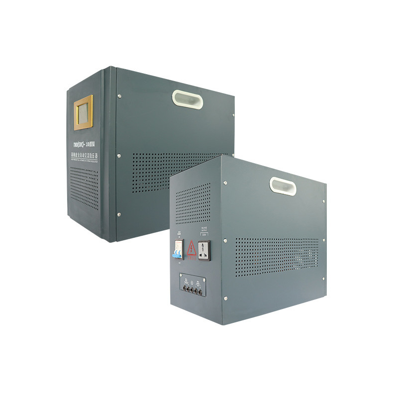 उच्च परिशुद्धता के साथ 10KVA उच्च गुणवत्ता 220V एकल चरण स्वचालित वोल्टेज स्थिरीकरण
