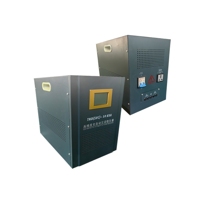 उच्च परिशुद्धता के साथ 10KVA उच्च गुणवत्ता 220V एकल चरण स्वचालित वोल्टेज स्थिरीकरण