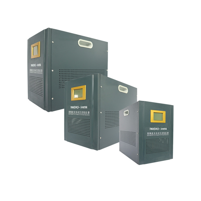 उच्च परिशुद्धता के साथ 10KVA उच्च गुणवत्ता 220V एकल चरण स्वचालित वोल्टेज स्थिरीकरण