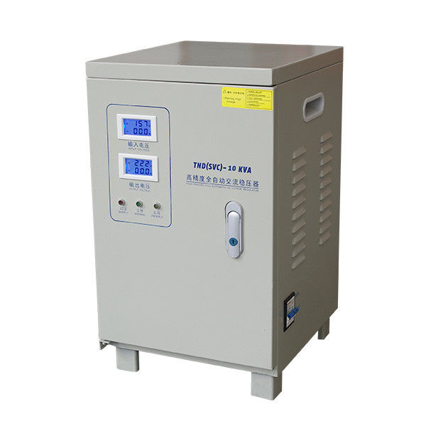 डिजिटल डिस्प्ले वोल्टेज कंट्रोल स्टेबलाइजर 10000VA 220V 50Hz 60Hz पंपों के लिए
