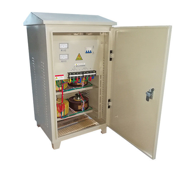 आउटडोर तीन चरण वोल्टेज स्टेबलाइजर 20KVA 50Hz 380V 400V ऊर्जा की बचत