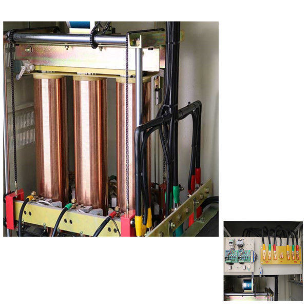 विद्युत उपकरण के लिए हाई पावर 3 चरण स्वचालित वोल्टेज नियामक 600KVA