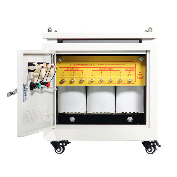 अनुकूलित 3 चरण अलगाव ट्रांसफार्मर सूखी प्रकार 15KVA 50Hz 380V / 380V 220V