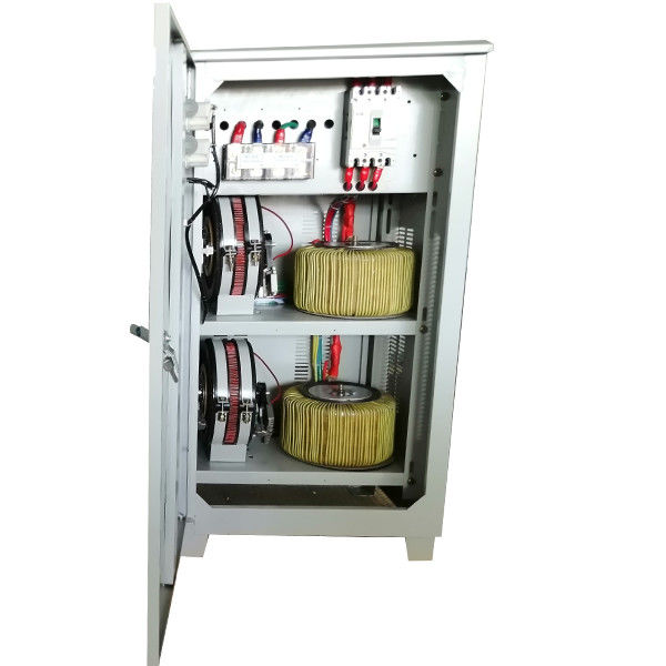 TND-60KVA एकल चरण उच्च परिशुद्धता पूर्ण स्वचालित वोल्टेज नियामक